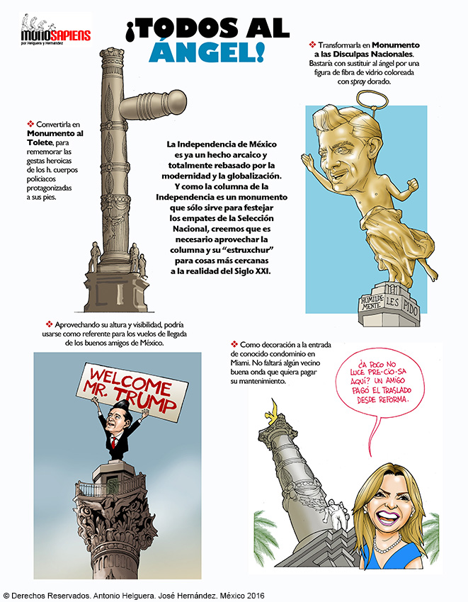 ¡Todos al ángel! Domingo 11 de septiembre de 2016